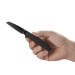Couteau pliant CRKT LCK + TANTO BLACK-OUT 3802K manche nylon/fibres de verre 10,5cm