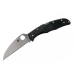 Couteau pliant Spyderco Endura 4 C10FPWCBK Wharncliffe en nylon/fibre de verre noir 12,6cm
