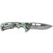 Couteau pliant CRKT NIRK TIGHE VERT 5241 manche acier inox 10,8cm