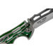 Couteau pliant CRKT NIRK TIGHE VERT 5241 manche acier inox 10,8cm