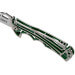 Couteau pliant CRKT NIRK TIGHE VERT 5241 manche acier inox 10,8cm
