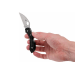 Couteau pliant Spyderco Dragonfly 2 C28FPWCBK2 Wharncliffe manche en nylon/fibre de verre noir 8,5cm