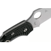 Couteau pliant Spyderco Dragonfly 2 C28FPWCBK2 Wharncliffe manche en nylon/fibre de verre noir 8,5cm