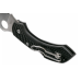 Couteau pliant Spyderco Dragonfly 2 C28FPWCBK2 Wharncliffe manche en nylon/fibre de verre noir 8,5cm