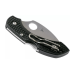 Couteau pliant Spyderco Dragonfly 2 C28FPWCBK2 Wharncliffe manche en nylon/fibre de verre noir 8,5cm