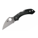 Couteau pliant Spyderco Dragonfly 2 C28FPWCBK2 Wharncliffe manche en nylon/fibre de verre noir 8,5cm