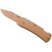Couteau pliant CRKT NATHAN EN KIT 1032 manche hêtre 11,7cm - A monter