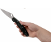 Couteau pliant Spyderco Police 4 C07PBK4 en nylon/fibre de verre noir 14,1cm