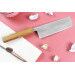 Couteau nakiri japonais artisanal Wusaki Migaki G3 16,5cm