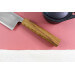 Couteau nakiri japonais artisanal Wusaki Migaki G3 16,5cm
