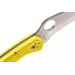 Couteau pliant Spyderco Tasman Salt 2 C106PYL2 manche nylon/fibre de verre jaune 10,8cm