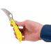 Couteau pliant Spyderco Tasman Salt 2 C106PYL2 manche nylon/fibre de verre jaune 10,8cm