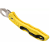 Couteau pliant Spyderco Tasman Salt 2 C106SYL2 dentelé manche nylon/fibre de verre jaune 10,8cm