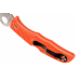 Couteau pliant Spyderco Endura 4 C10FPOR nylon/fibre de verre orange 12,6cm