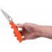 Couteau pliant Spyderco Endura 4 C10FPOR nylon/fibre de verre orange 12,6cm
