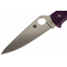 Couteau pliant Spyderco Endura 4 C10FPPR nylon/fibre de verre violet 12,6cm
