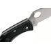 Couteau pliant Spyderco Endura 4 C10FSWCBK Wharncliffe denté en nylon/fibre de verre noir 12,6cm