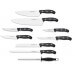 Malette de 9 couteaux DOMVS pour cuisiniers + fusil 3 Claveles