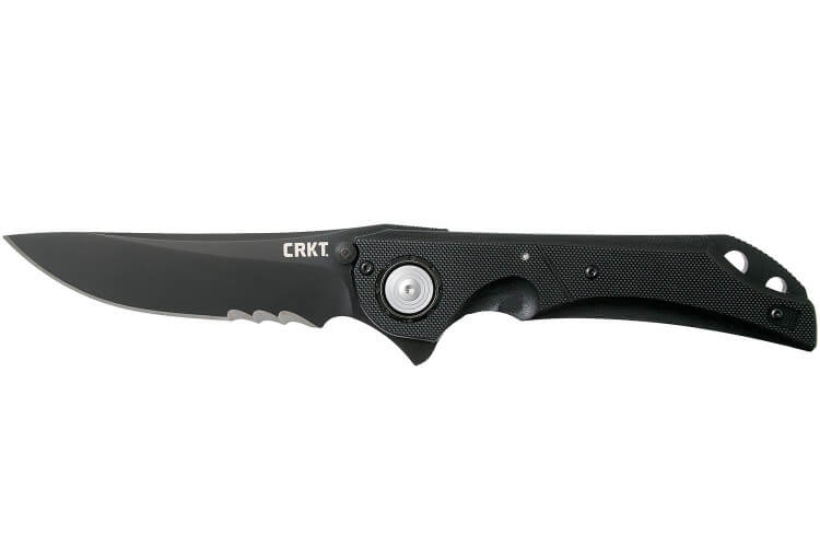 Couteau pliant CRKT SEISMIC NOIR 5401K manche G10 13,8cm