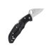 Couteau pliant Spyderco Endura 4 C10SBK double dentelure manche en nylon/fibre de verre noir 12,6cm