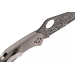 Couteau pliant Spyderco Endura 4 Titanium Damas C10TIPD manche en titane 12,5cm + étui