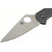 Couteau pliant Spyderco Delica 4 C11FPGY en nylon/fibre de verre gris 10,8cm