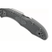 Couteau pliant Spyderco Delica 4 C11FPGY en nylon/fibre de verre gris 10,8cm