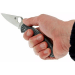 Couteau pliant Spyderco Delica 4 C11FPGY en nylon/fibre de verre gris 10,8cm