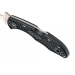 Couteau pliant Spyderco Delica 4 C11FPWCBK Wharncliffe manche nylon/fibre de verre noir 10,8cm