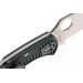 Couteau pliant Spyderco Delica 4 à dents C11FSWCBK manche en nylon/noir noir 10,8cm