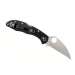 Couteau pliant Spyderco Delica 4 à dents C11FSWCBK manche en nylon/noir noir 10,8cm