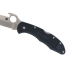 Couteau pliant Spyderco Delica 4 Wave C11PGYW manche fibre de verre noir 10,8cm