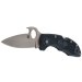 Couteau pliant Spyderco Delica 4 Wave C11PGYW manche fibre de verre noir 10,8cm
