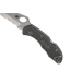 Couteau pliant Spyderco Delica 4 C11PSFG vert feuillage en nylon/fibre de verre 10,8cm