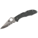 Couteau pliant Spyderco Delica 4 C11PSFG vert feuillage en nylon/fibre de verre 10,8cm