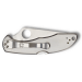 Couteau pliant Spyderco Delica 4 C11S manche inox 10,7cm
