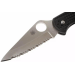 Couteau pliant Spyderco Delica 4 C11SBK denté manche nylon/fibre de verre noir 10,8cm