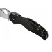 Couteau pliant Spyderco Sage 5 C123PBK manche en nylon/fibre de verre noir 10,6cm