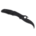 Couteau pliant Spyderco Matriarch 2 Wave C12SBBK2W lame noire manche en nylon/fibre de verre 12,6cm