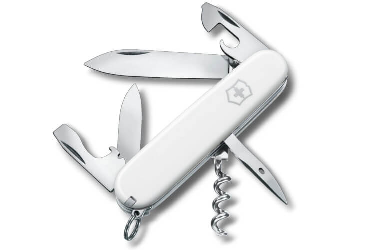 Couteau suisse Victorinox Spartan blanc 91mm 12 fonctions
