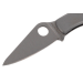 Couteau pliant Spyderco Bug C133P manche inox 4,1cm