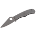 Couteau pliant Spyderco Bug C133P manche inox 4,1cm