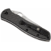 Couteau pliant Spyderco Bradley 2 Folder  manche fibre de carbone/G10 noir 12,6cm