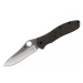 Couteau pliant Spyderco Bradley 2 Folder  manche fibre de carbone/G10 noir 12,6cm