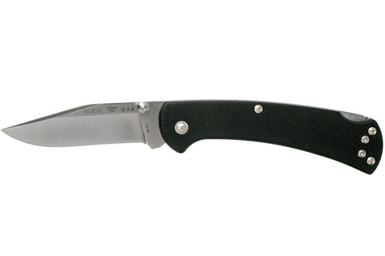 Couteau pliant BUCK RANGER SLIM PRO 0112BKS6 manche G10 11cm