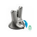 Aiguiseur manuel Anysharp XBLADE Professional chromé universel lame lisse et dentelée
