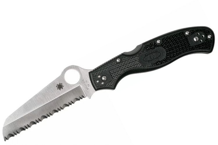 Couteau pliant Spyderco Rescue 3 C14SBK3 manche en nylon/fibre de verre 12cm