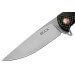Couteau pliant BUCK HAXBY 0259CFS manche fibre de carbone noir 12,7cm