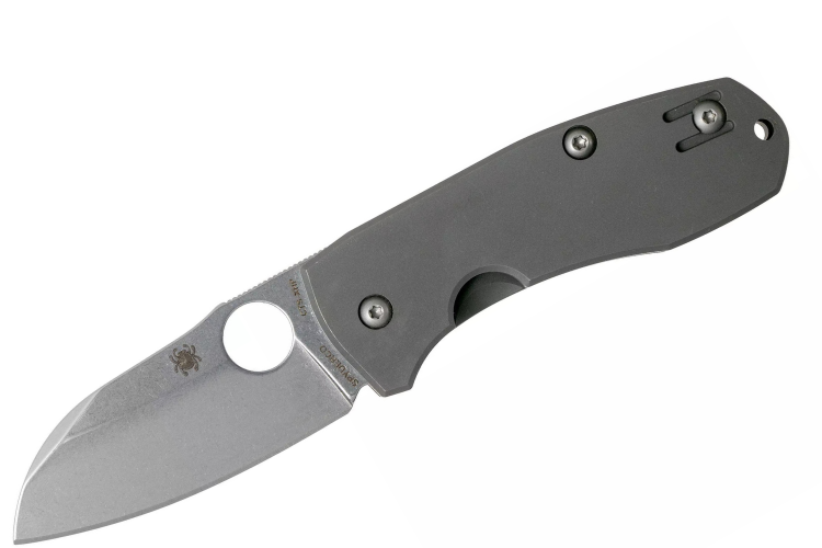 Couteau pliant Spyderco Techno 2 C158TIP2 manche en titane 8,8cm