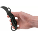 Couteau pliant Spyderco Karahawk C170GBBKP manche en G10 tout en noir 11,4cm
